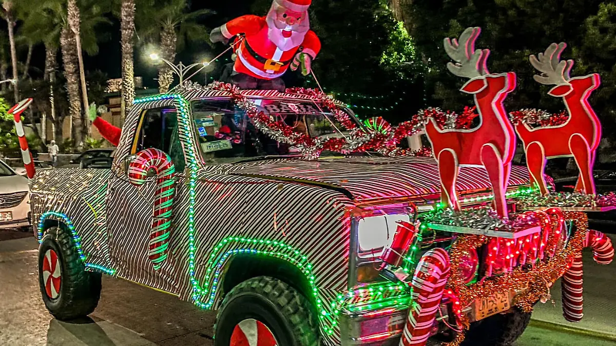 desfile navideño la paz